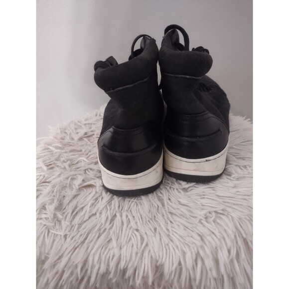 Lanvin of Paris  High Top Lace Up Sneaker Sz UK 8 US 9 Black Leather main image 10